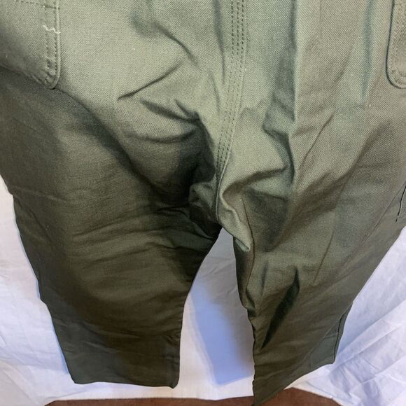 Bulwark FR Men’s Straight Jeans Size 42 X 32 Army Green Workwear Rugged NWOT - Picture 12 of 12